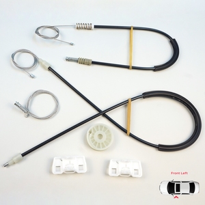Juego de Reparación de Elevalunas Eléctrico BWR469, Puerta Delantera Izquierda para Sharan MK1 7M, Alhambra 7M 7V 1995-2010, Galaxy MK1 1995-2006, 7M08374 - Product Image 1