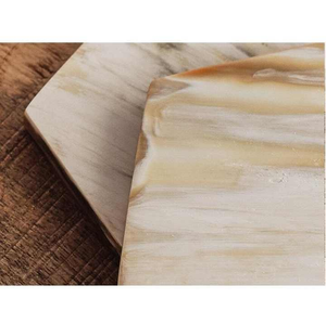 Juego de Posavasos Clásicos de Cuerno Natural Hechos a Mano, Ecológicos, de Alta Venta, Artesanía Saniya, Utensilios de Cocina, Decoración de Mesa - Product Image 3
