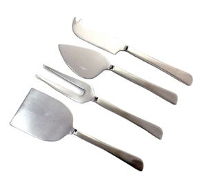 Juego de cuchillos de queso de acero inoxidable directo a la fábrica, juego de cubiertos de alta calidad de acero inoxidable de 4 piezas - Product Image 1
