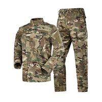 Tenue Tactique Unisexe Professionnelle et Décontractée en Camouflage – Mélange Polyester/Coton Durable et Respirant