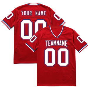Camiseta de Fútbol Americano Personalizada al por Mayor, de Primera Calidad, Transpirable, Ligera, Duradera, Ropa Deportiva para Equipos - Product Image 6