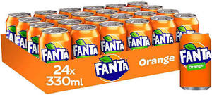 AmericanFanta 355ml Bebidas carbonatadas de naranja afrutadas bajas en carbohidratos Venta completa Refrescos en embalaje de botella - Product Image 2