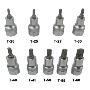 OEM ODM Taiwán proveedor 1/2 "Dr. Torx bit socket herramientas de mano conjunto 9 piezas más herramientas de mano - Product Image 4