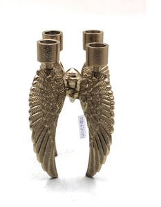 Wholesale <b>Bulk</b> Aluminum <b>Candle</b> Stand W/4 <b>Candle</b> Rough Nickel New Style For Christmas Decorative <b>Candle</b> Stand For Wedding Decor - Product Image 4