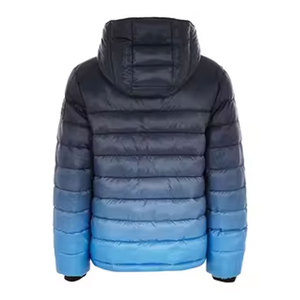 Men Winter <b>Puffer</b> <b>Jacket</b> Stand Collar Front Logo Breathable High Quality Polyester/Nylon Quick Dry OEM Wholesale <b>Cheap</b> Price - Product Image 3