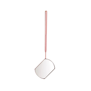 Miroir à cils professionnel en acier inoxydable en forme de papillon avec éclairage, accessoires pour extensions de cils, poignée confortable - Product Image 5