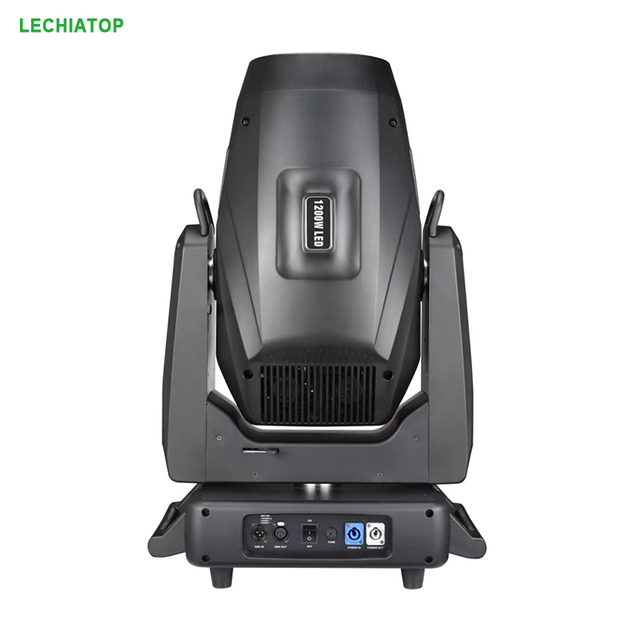 1200W Moving Head LED Stage Light DMX Controller for Strobe Wash Lighting Solution for Warehouse White Emission