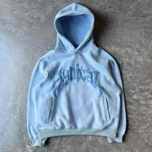 Premium Quality Wholesale 100% Cotton Breathable Trendy Comfortable Puff Printing Heavyweight Unisex Hoodies - Product Image 3