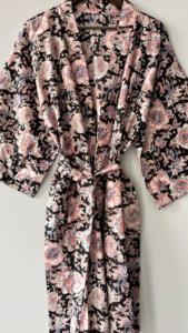 Kimono en pur coton pour femmes Kaftan Festival Vêtements Robes avec caractéristique thermique 100% coton tissé ODM Supply - Product Image 3