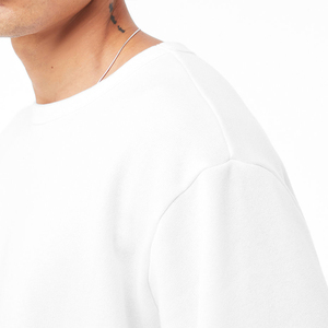 Sudadera de lana de algodón 100% de peso pesado para hombre, Jersey de invierno con patrón sólido de diseñador personalizable con cuello con capucha - Product Image 6