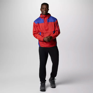 Veste coupe-vent d'hiver personnalisée pour hommes fermeture éclair sur le devant imperméable à séchage rapide respirant à capuche léger pour la course à pied golf montagne - Product Image 3