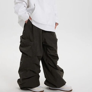 Haute qualité Baggy pantalon hommes unisexe adulte Ski pantalon coupe-vent imperméable hiver randonnée veste grande taille Baggy Design extérieur - Product Image 2