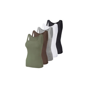 Débardeurs respirants en tricot pour hommes, col rond, sans manches, pour la gym - Product Image 1