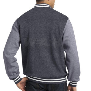 Veste de baseball élégante à motif de lettres pour hommes, personnalisée, de haute qualité, vêtements d'hiver, grande taille, dernier service OEM - Product Image 2