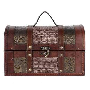 Caja de Joyería de Madera Tradicional Personalizada con Diseño Tallado Intrincado para Almacenamiento Diario de Accesorios a un Precio desde India - Product Image 4