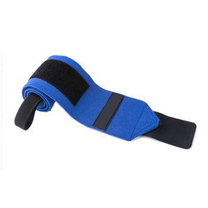 Muñequeras de neopreno personalizadas de alta calidad, correas de levantamiento de gimnasio transpirables para entrenamiento de levantamiento de pesas Unisex con logotipo personalizado - Product Image 3