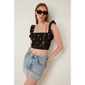 Top Corto con Tirantes Bordados - Product Image 1