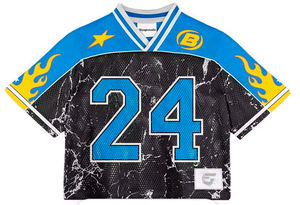 Haute qualité personnalisé imprimé Sublimation USA Baseball Football Jersey hommes surdimensionné goutte épaule 100% Polyester Boxy T-Shirt - Product Image 6