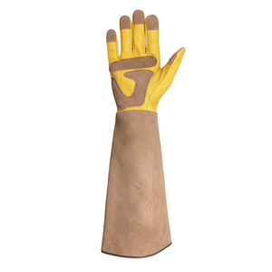 Gants d'apiculture en cuir de qualité supérieure, épaisseur 4 mil, manches longues, protection anti-piqûres, gants de sécurité personnalisés OEM - Product Image 5