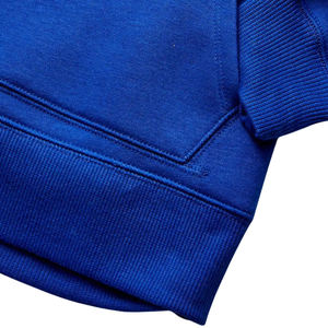 2024 Unisex personalizado impreso 100% algodón Sudadera con capucha sólido alta calidad térmica invierno tela cremallera logotipo personalizado liso teñido - Product Image 6