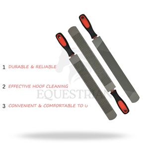 Lima de Doble Corte de 12 Pulgadas, Herramienta de Herrador para Moldear Cascos de Caballos, Madera y Metal, Herramienta y Equipo Ecuestre - Product Image 4