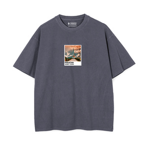 Camiseta Oversize de Algodón 100% Sabr Town Lahore con Etiqueta Personalizada, Estilo Jersey, para Fitness y Moda, Estampada, Corte Ajustado - Product Image 5