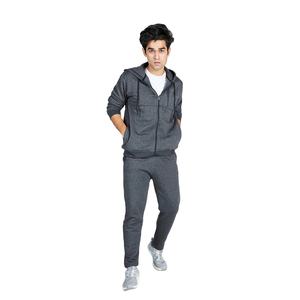 2024 dernière conception hommes Gym survêtement ODM haute qualité polaire tissu vêtements de rue Pakistan coupe-vent XXL grande taille Logo ensemble - Product Image 1