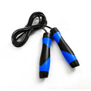 High Quality Soft Handled Skipping <b>Rope</b> Adjustable Speed Light Weight <b>GYM</b> Workout Fitness Jumping <b>Rope</b> Factory Made - Product Image 1