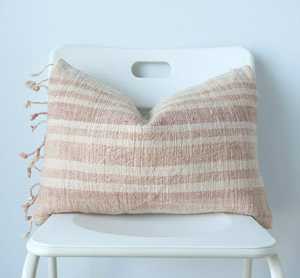 Cojín y fundas de almohada de lino con estampado geométrico de cáñamo de algodón clásico de lujo vintage orgánico para uso doméstico, para sala de estar - Product Image 6