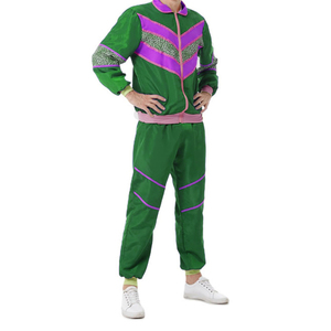 Vêtements de pluie Vêtements de camping imprimés Uniforme d'entraînement Veste coupe-vent unisexe décontractée en polyester Combinaison de course réfléchissante Survêtement - Product Image 1