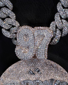 Colgante de Diamantes Hecho a Mano con Diseño Único para Mujer |   Joyería de Alta Calidad, Brillo Superior, Estilo Elegante a un Precio Accesible - Product Image 4