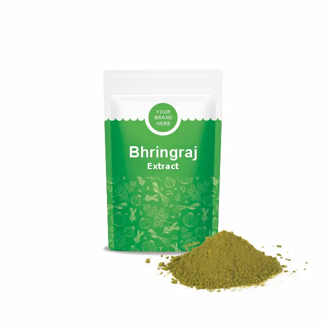 Ekstrak Tanaman Herbal murni & alami | Ekstrak Bhringraj | Bubuk ekstrak | Esensi murni Bhringraj pembilas rambut