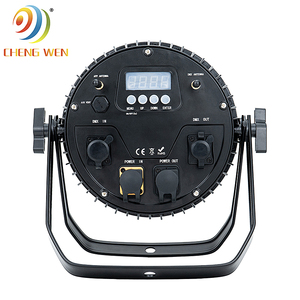 12pcs18W impermeable RGBWA + UV 6 en 1 <span class=keywords><strong>LED</strong></span> iluminación de escenario <span class=keywords><strong>DMX</strong></span> <span class=keywords><strong>512</strong></span> WiFi Par batería potencia remota inalámbrica Uplight para bodas fiestas - Product Image 5