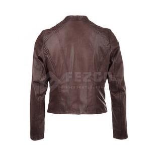 Chaqueta de piel auténtica 100% ligera al por mayor para mujer con servicio OEM chaqueta de invierno de punto transpirable para mujer - Product Image 2