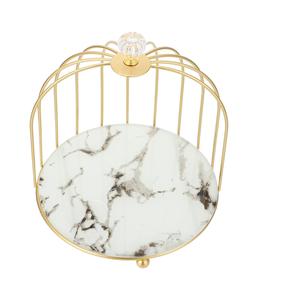 Exhibidor de Postres de Diseño de Lujo con Plato, Exhibidor de Cupcakes para Catering, Decoraciones para Fiestas de Boda - Product Image 6