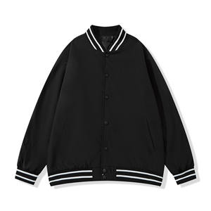 Oem diseño de logotipo personalizado chaqueta de uniforme de béisbol de primavera y otoño con estilo de los hombres en un estilo simple perfecto para la chaqueta de la escuela secundaria - Product Image 2