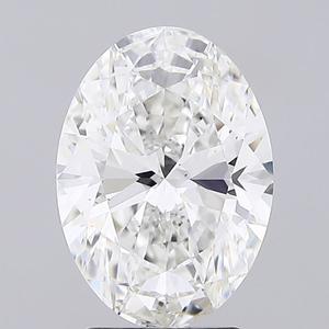 IGI 3,24 CT Oval Cut Lab Grown Diamond Loose para anillo F Color VS1 Clarity Lab Diamond Eco Friendly Diamond Loose para ella - Product Image 1