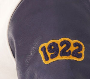 Logo personnalisé Bonne qualité Vente à chaud Vestes universitaires en laine Vestes en cuir Veste Letterman de haute qualité - Product Image 6