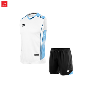 Uniformes de voleibol sublimados completos Unisex de alta calidad Nuevo Conjunto personalizado JP SERVY para hombres y mujeres - Product Image 1