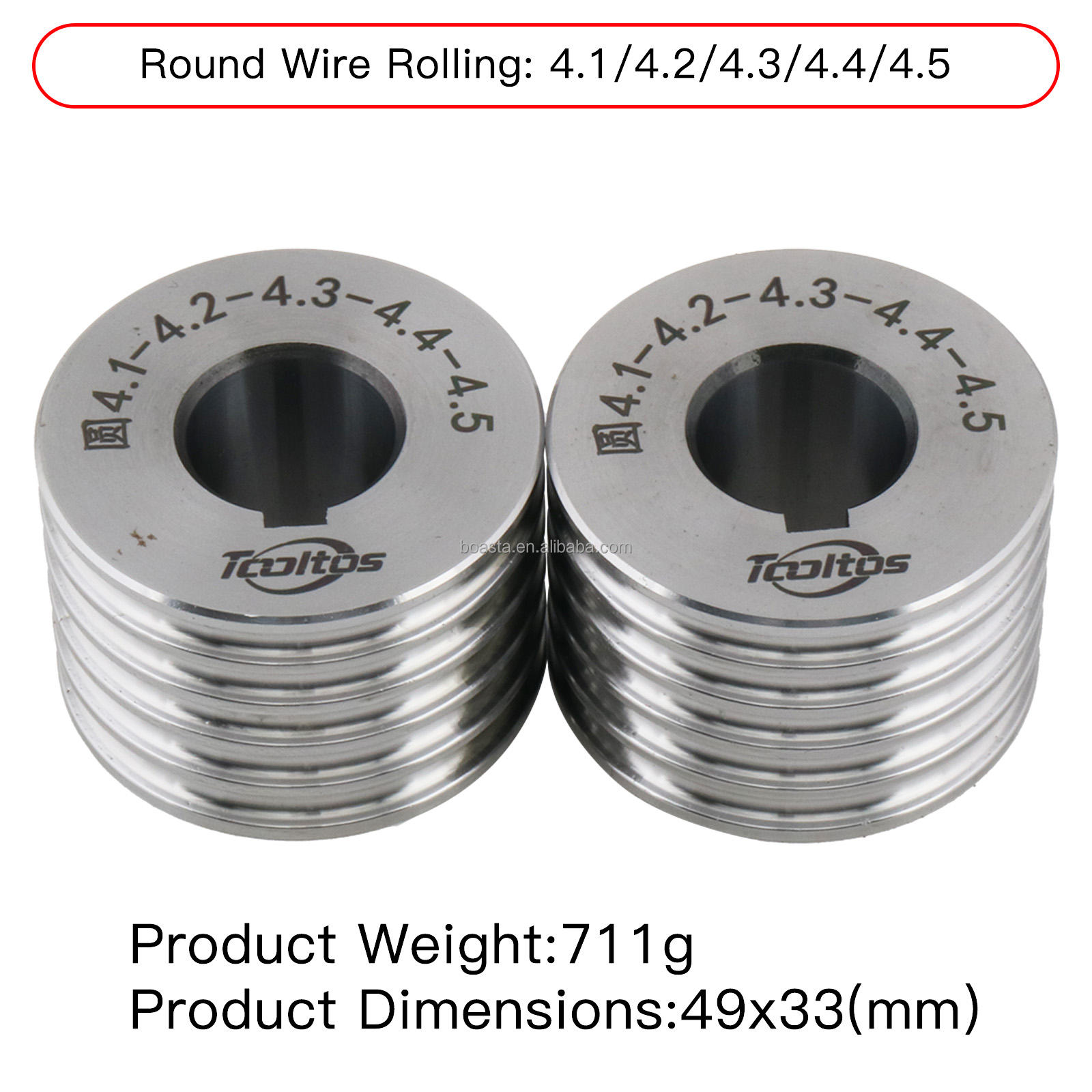 5004(Pair) Round Wire Rolling 4.1/4.2/4.3/4.4/4.5