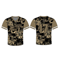 Uniformes de baseball/softball personnalisés pour équipes sportives américaines, imprimés numériquement, designs personnalisés, matière spandex/polyester respirante
