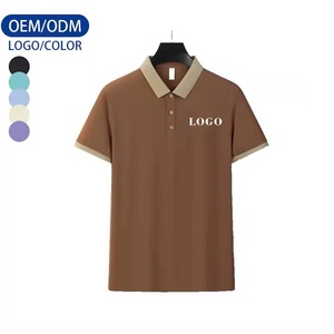 Camiseta Polo de manga corta de gran venta, camiseta Polo lisa en blanco de manga corta de Golf para hombre con logotipo personalizado de alta calidad para Unisex - Product Image 1