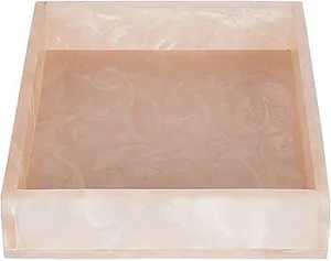 Cool Design Ensemble de salle de bain en résine Distributeur de savon en résine personnalisé Porte-savon moderne et élégant à bas prix - Product Image 2