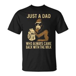 Sencillamente un papá que siempre volvió con la leche - Camiseta promocional para padres - Product Image 1