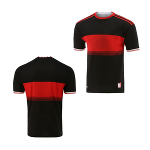 Crea tus Propias Camisetas con Cuello Redondo, Camisetas de Fútbol Personalizadas, Camisetas de Entrenamiento de Color Negro, Estilo Jersey, Precio al por Mayor, Personalizadas - Product Image 3