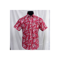 Chemise Homme Rayée en Coton Cambric Doux Imprimé à la Main Indien, Col Mandarin Triple Boutonnage – Meilleure Vente Actuelle