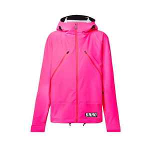 Chaqueta cortavientos GAA que absorbe la humedad para equipos deportivos con cierre completo de cremallera y tela elástica suave OEM MOQ - Product Image 1