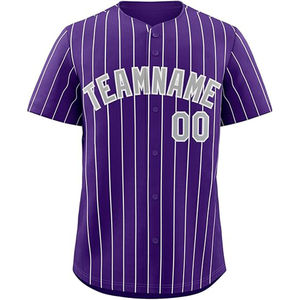 2025 nuevo MOQ personalizado 100% tela de poliéster logotipo personalizable ropa deportiva juvenil sublimado uniforme de béisbol camiseta de béisbol - Product Image 4