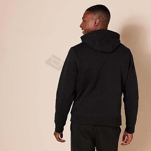 Custom 3D Printed Men's High Quality Cotton French Terry Oversize Hoodie <b>Thick</b> <b>Fleece</b> Drop Shoulder Long Sleeved Sweatshirt - Product Image 2