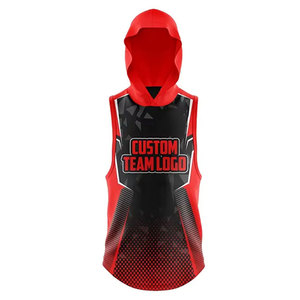 Uniforme de football américain 7v7 professionnel, best-seller, nouveau design personnalisé, respirant, imprimé, 100% polyester, sans manches - Product Image 6